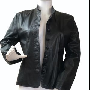 Silvia y Mario Leather Jacket / Made in Argentina